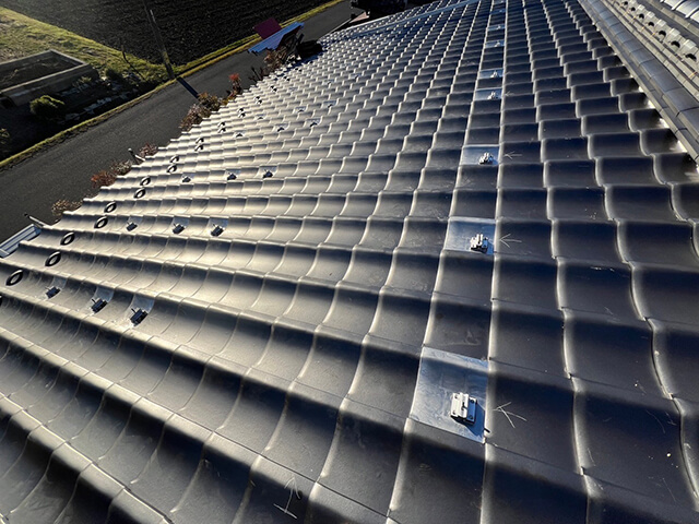 パネル設置前段階